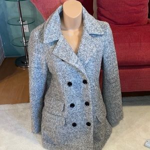 🇨🇦🥶❄️Soia & Kyo Double Breasted Wool Blend Pea Coat